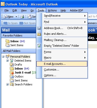 MS Outlook Figure 1